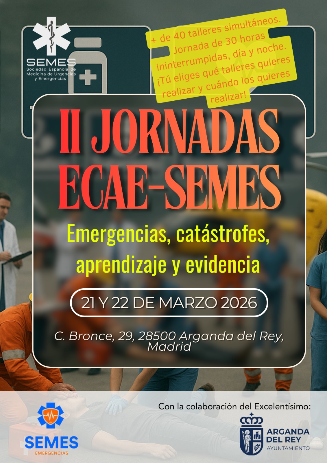 VUELVE LA JORNADA MÁS ESPECIAL DE MEDICINA DE EMERGENCIAS 