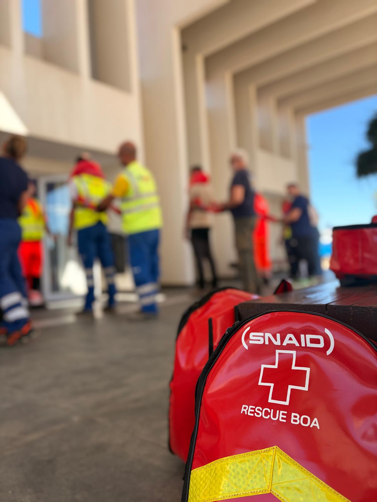 Celebrado en Sevilla y Málaga el curso “Uso de la herramienta SNAID RESCUE BOA”