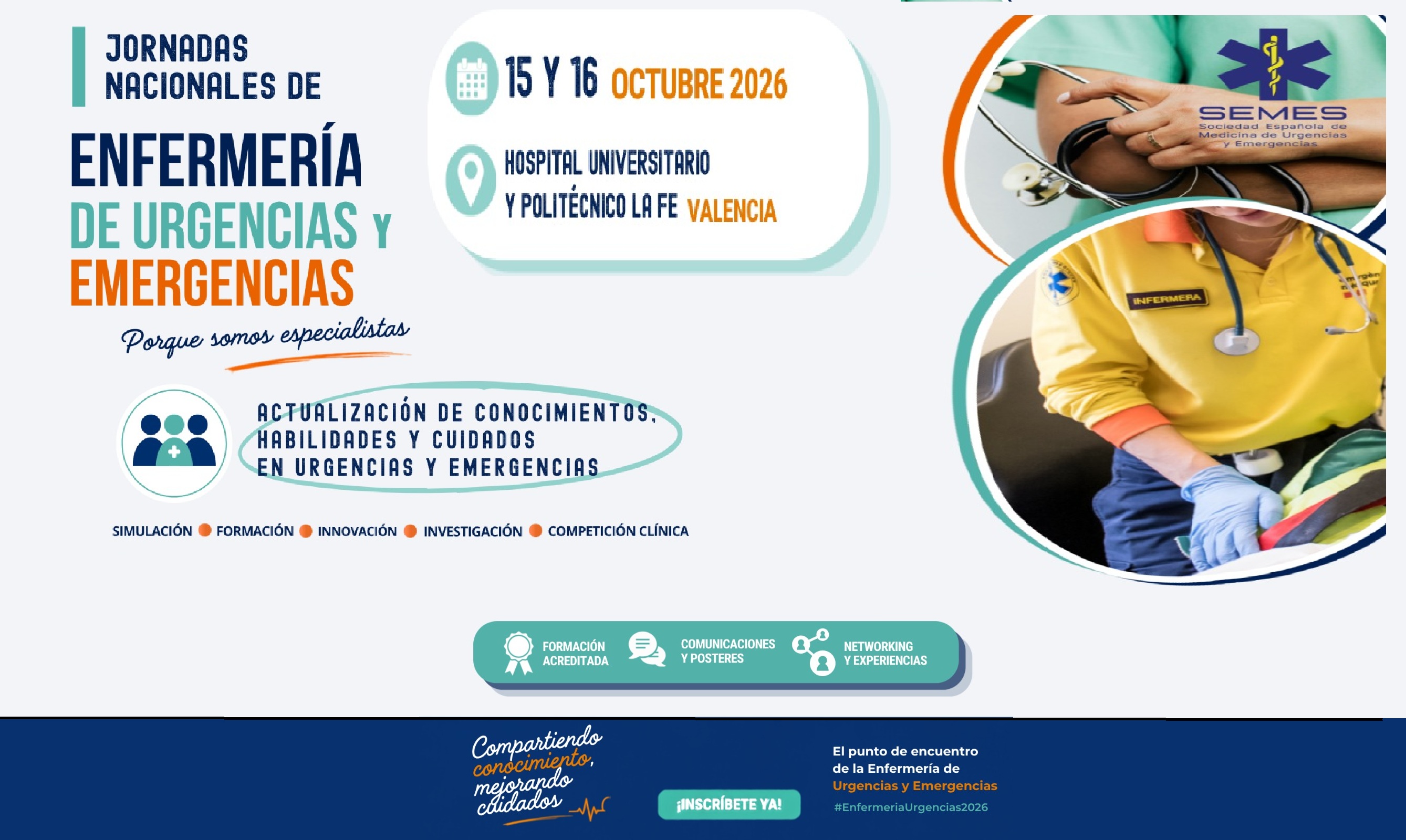 I Jornadas Nacionales de Enfermería de Urgencias y Emergencias
