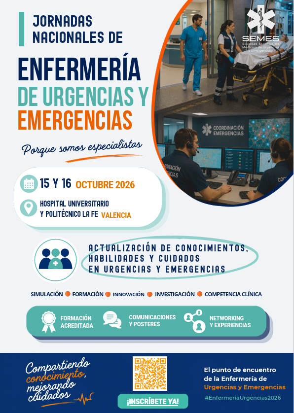 I Jornadas Nacionales de Enfermería de Urgencias y Emergencias